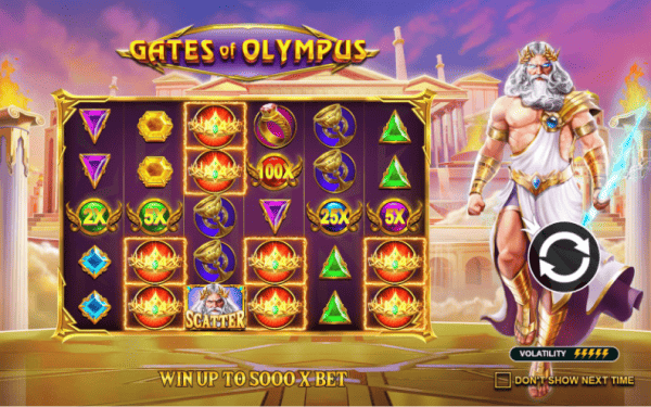 Hraj zadarmo Gates of Olympus