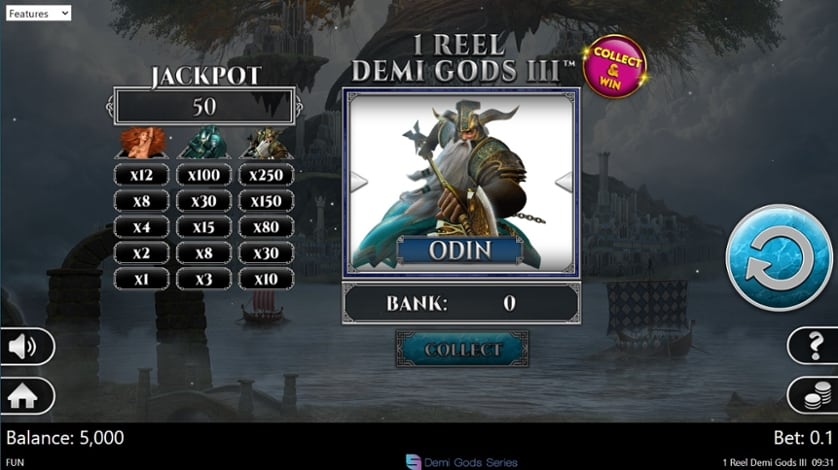 Hraj zadarmo 1 Reel Demi Gods III