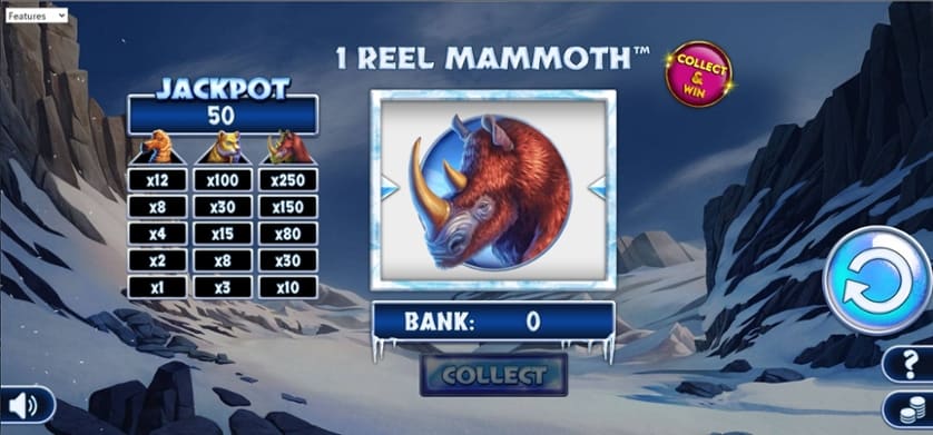 Hraj zadarmo 1 Reel Mammoth