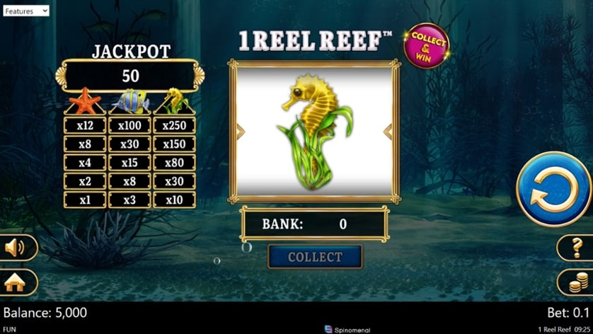 Hraj zadarmo 1 Reel Reef
