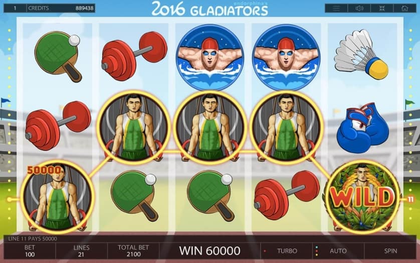 Hraj zadarmo 2016 Gladiators