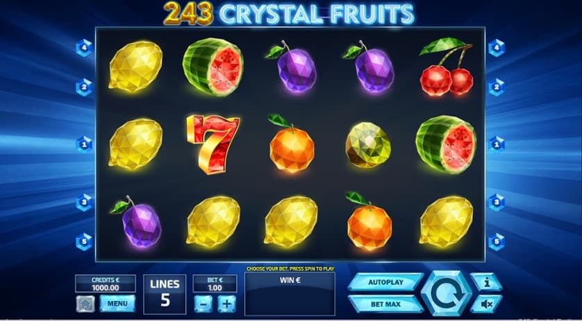 Hraj zadarmo 243 Crystal Fruits