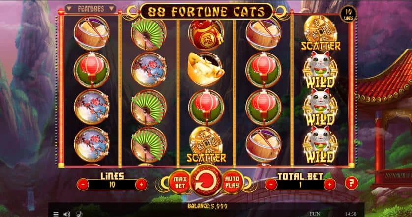 Hraj zadarmo 88 Fortune Cats