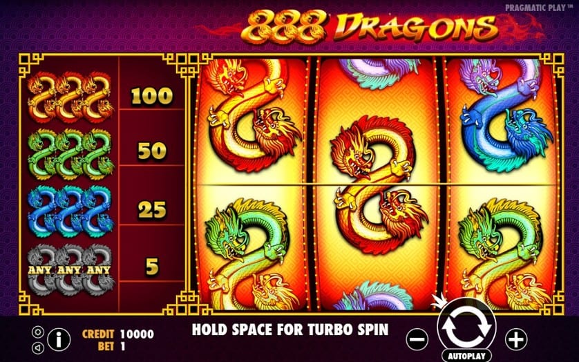 Hraj zadarmo 888 Dragons