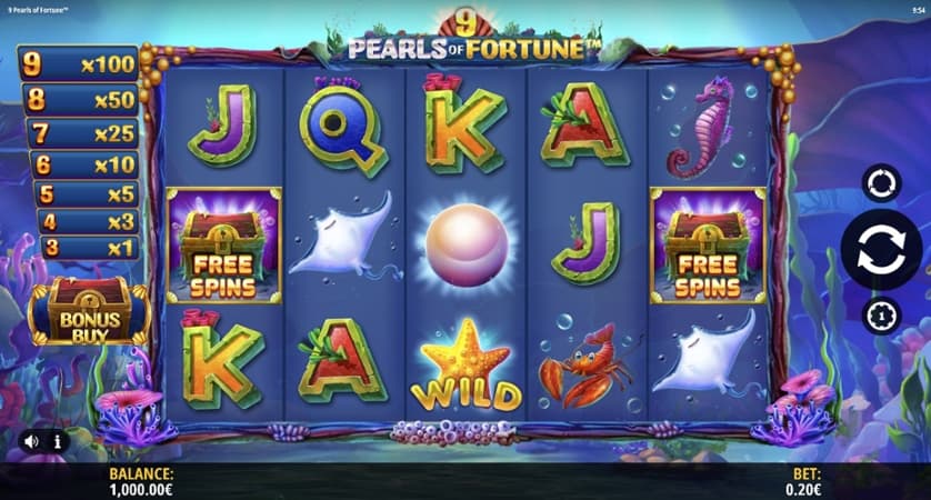 Hraj zadarmo 9 Pearls of Fortune