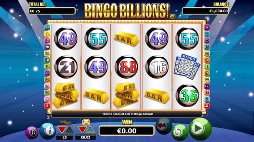 Hraj zadarmo Bingo Billions