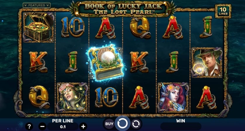 Hraj zadarmo Book of Lucky Jack The Lost Pearl