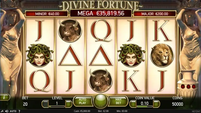 Hraj zadarmo Divine Fortune