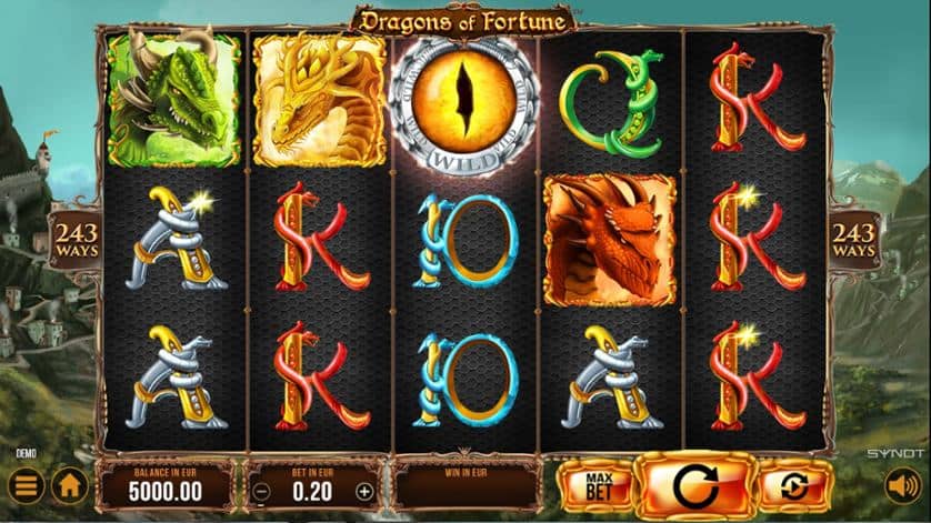 Hraj zadarmo Dragons of Fortune