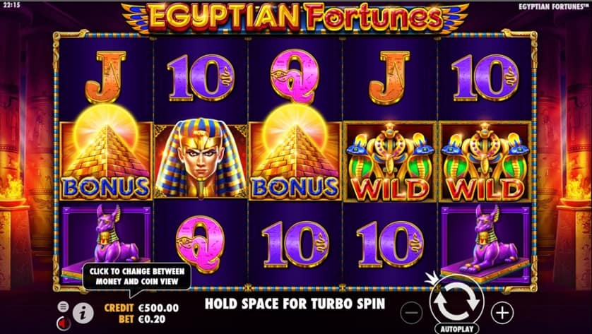 Hraj zadarmo Egyptian Fortunes