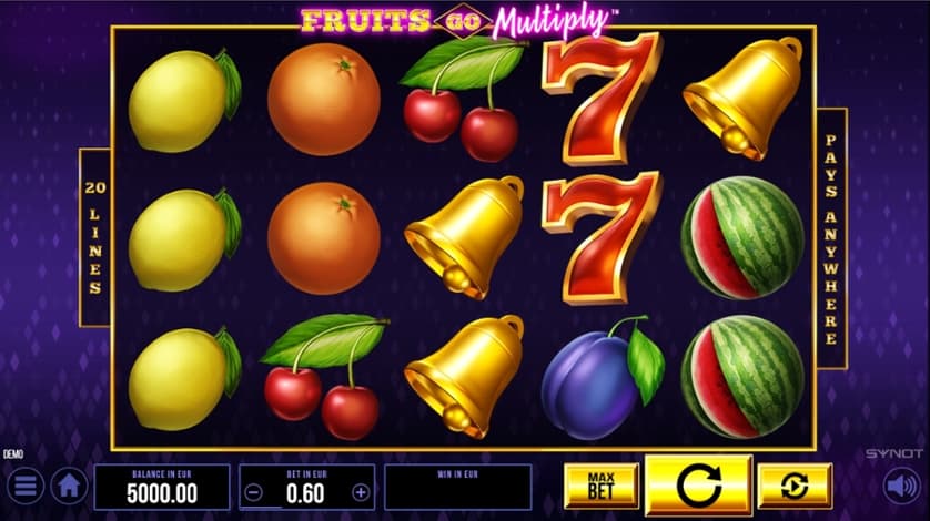 Hraj zadarmo Fruits Go Multiply