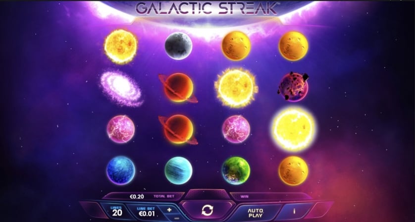 Hraj zadarmo Galactic Streak