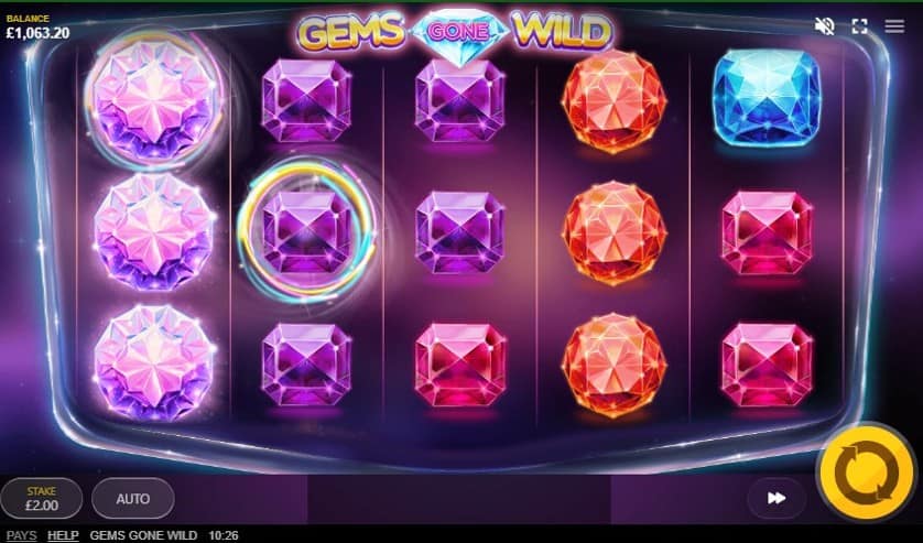 Hraj zadarmo Gems Gone Wild