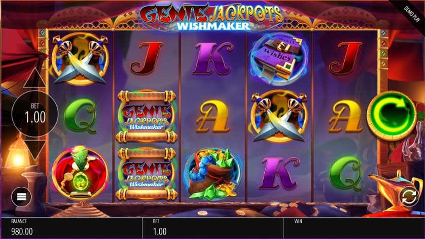 Hraj zadarmo Genie Jackpots Wishmaker