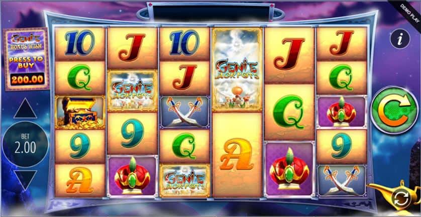 Hraj zadarmo Genie Jackpots