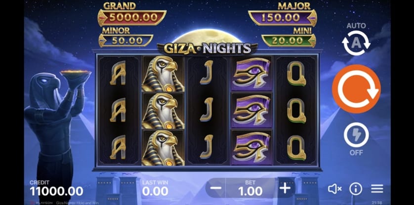 Hraj zadarmo Giza Nights: Hold and Win