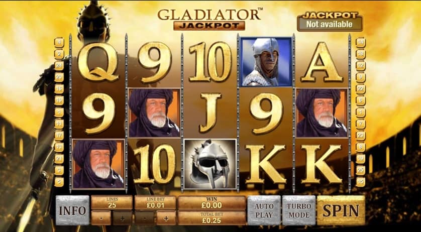 Hraj zadarmo Gladiator Jackpot