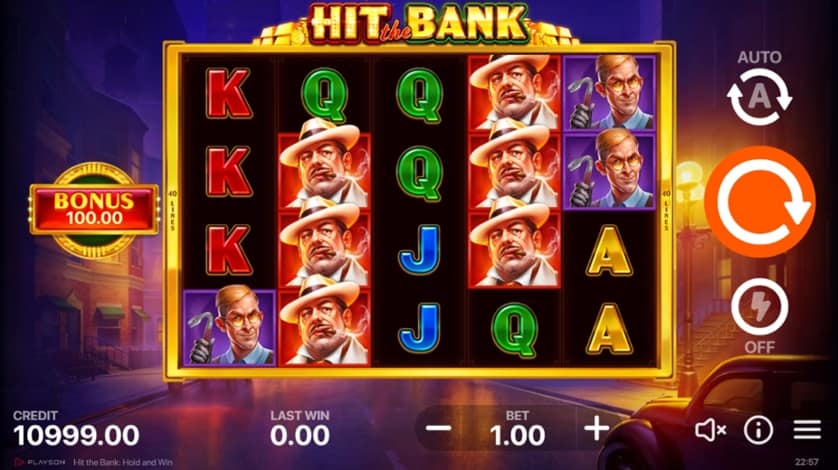 Hraj zadarmo Hit the Bank: Hold and Win