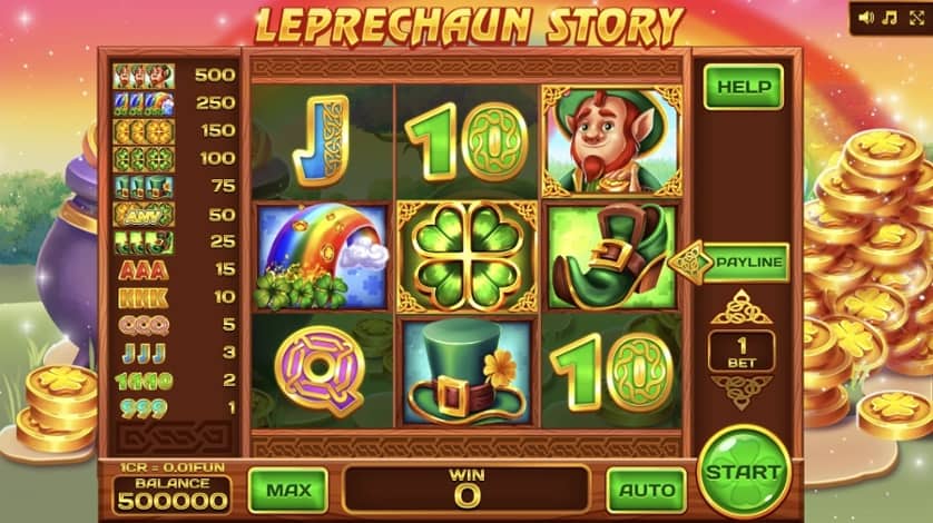 Hraj zadarmo Leprechaun Story Respin