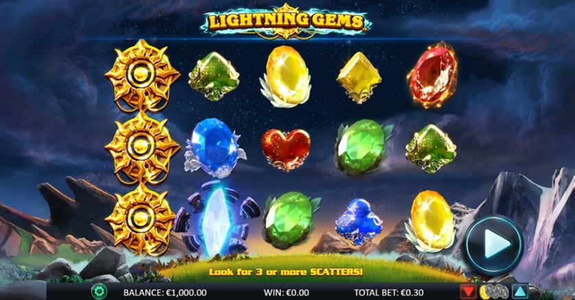 Hraj zadarmo Lightning Gems 96