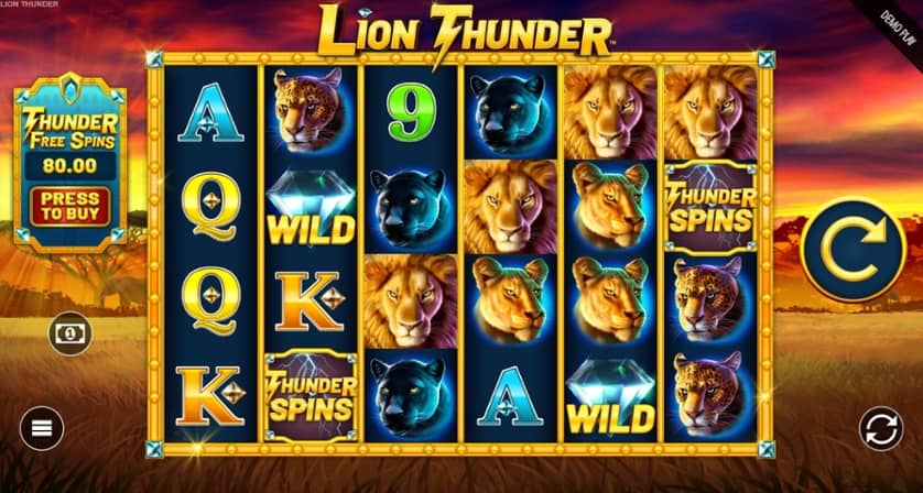 Hraj zadarmo Lion Thunder