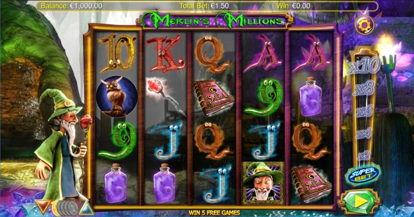 Hraj zadarmo Merlin’s Millions Superbet HQ