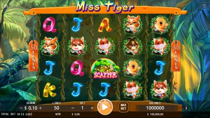 Hraj zadarmo Miss Tiger