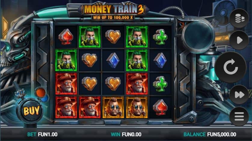 Hraj zadarmo Money Train 3