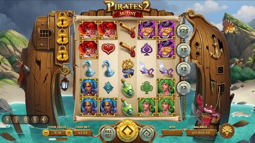 Hraj zadarmo Pirates 2 Mutiny