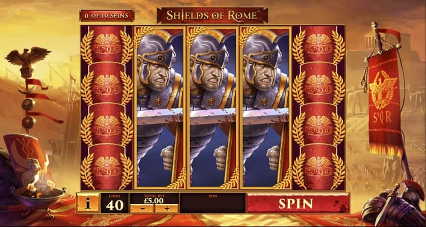 Hraj zadarmo Shields of Rome