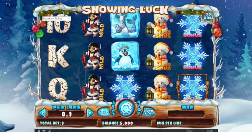 Hraj zadarmo Snowing Luck Christmas Edition