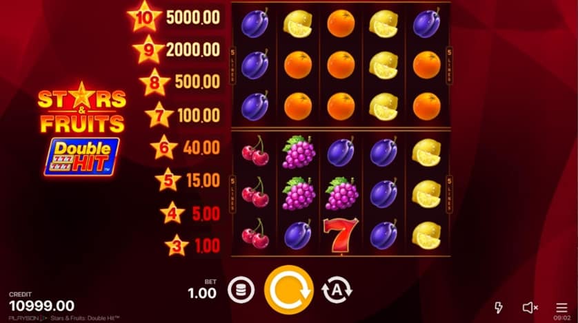 Hraj zadarmo Stars & Fruits: Double Hit