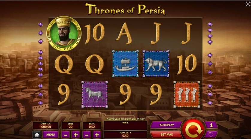 Hraj zadarmo Thrones of Persia