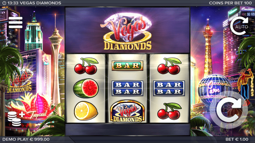 Hraj zadarmo Vegas Diamonds