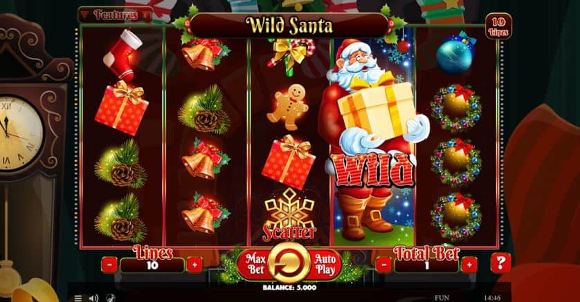 Hraj zadarmo Wild Santa