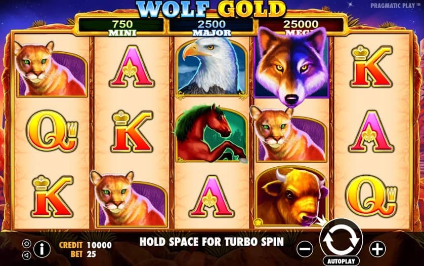 Hraj zadarmo Wolf Gold