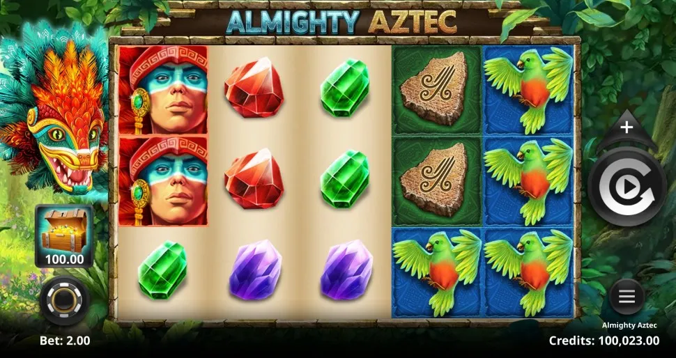 Hraj zadarmo Almighty Aztec