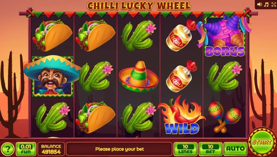 Hraj zadarmo Chilli Lucky Wheel