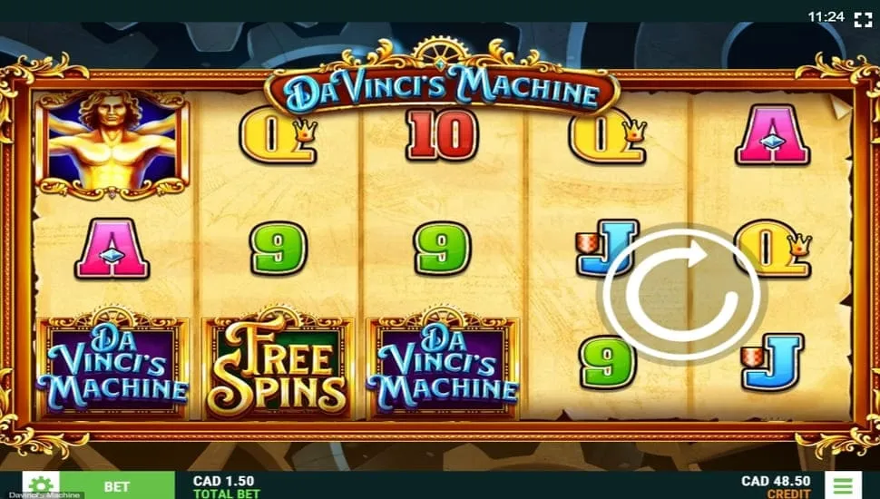 Hraj zadarmo Da Vinci’s Machine