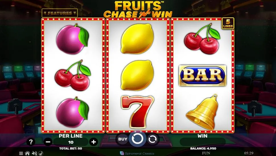 Hraj zadarmo Fruits Chase ‘N’ Win