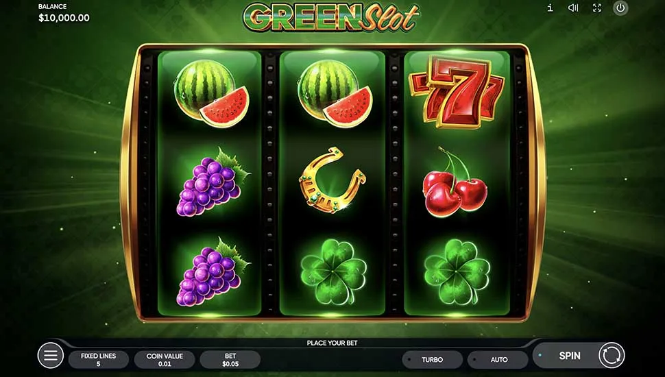 Hraj zadarmo Green Slot