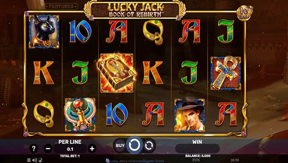 Hraj zadarmo Lucky Jack – Book Of Rebirth