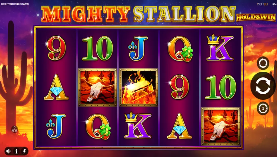 Hraj zadarmo Mighty Stallion Hold&Win
