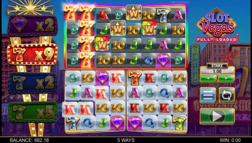 Hraj zadarmo Slot Vegas Fully Loaded Megaquads