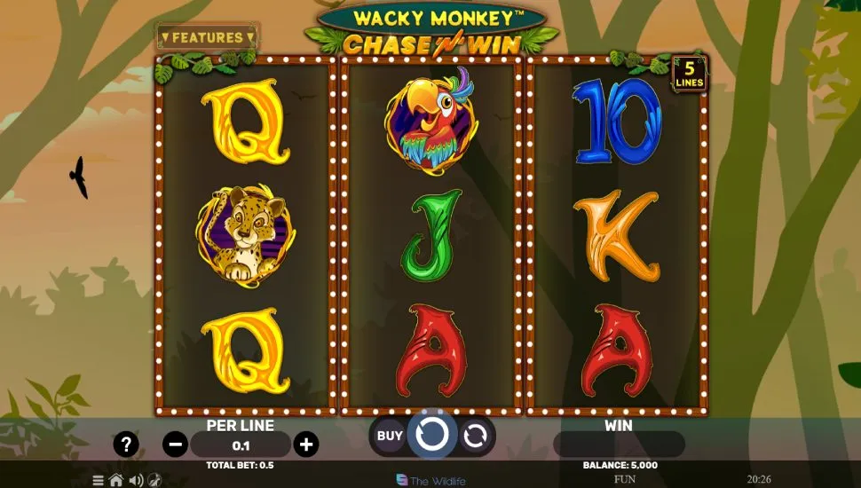 Hraj zadarmo Wacky Monkey Chase ‘N’ Win