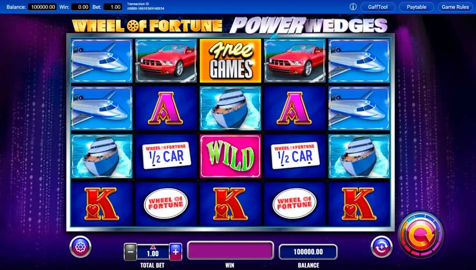 Hraj zadarmo Wheel of Fortune Power Wedges