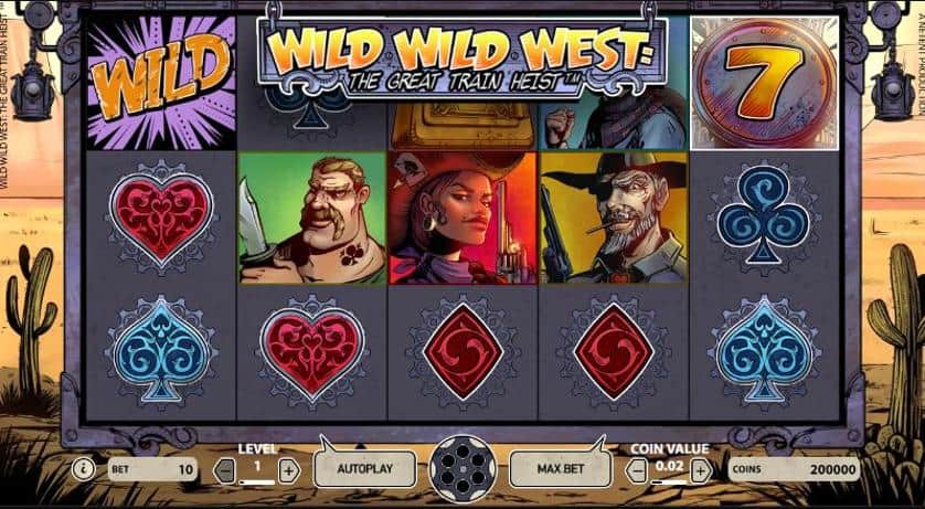 Hraj zadarmo Wild Wild West: The Great Train Heist