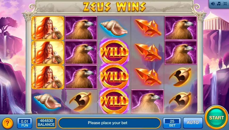 Hraj zadarmo Zeus Wins