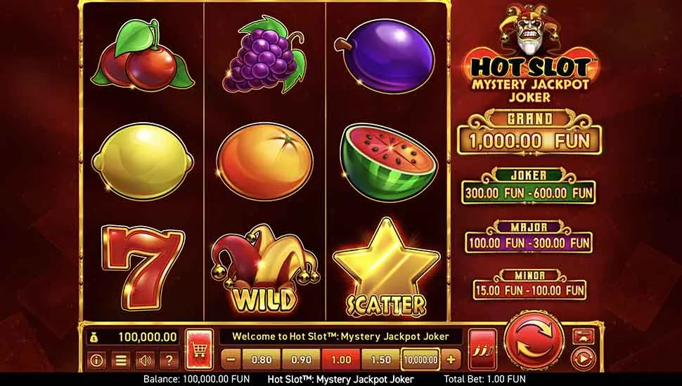 Hraj zadarmo Hot Slot Mystery Joker Jackpot