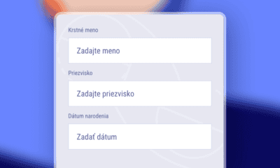 Zadanie osobných informácií